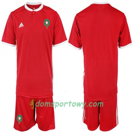 Koszulka Maroko Dziecięcy Domowe Koszulki Piłkarskie Mistrzostwa Świata 2018